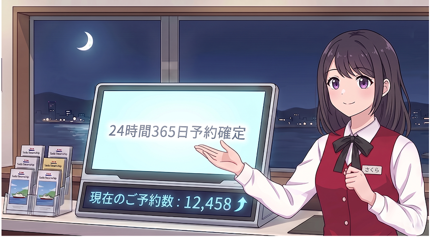 営業時間外の『駆け込み予約』を確実にキャッチ。夜間のWeb誘導数が2.5倍に増えました。