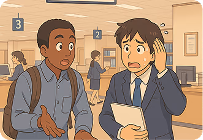 外国人利用者への対応が整備されていない