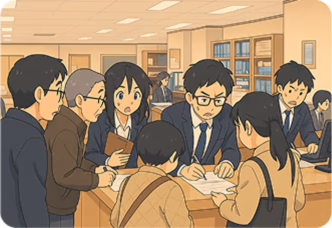 何でも窓口に問い合わせがきてしまう