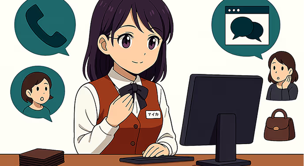問い合わせはAIですべて対応