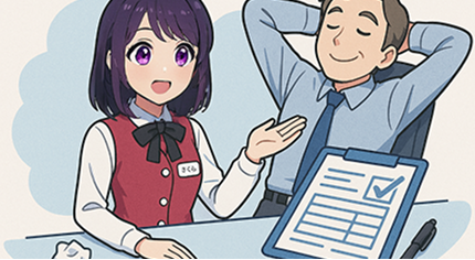 記入不足やミスのストレスを削減
