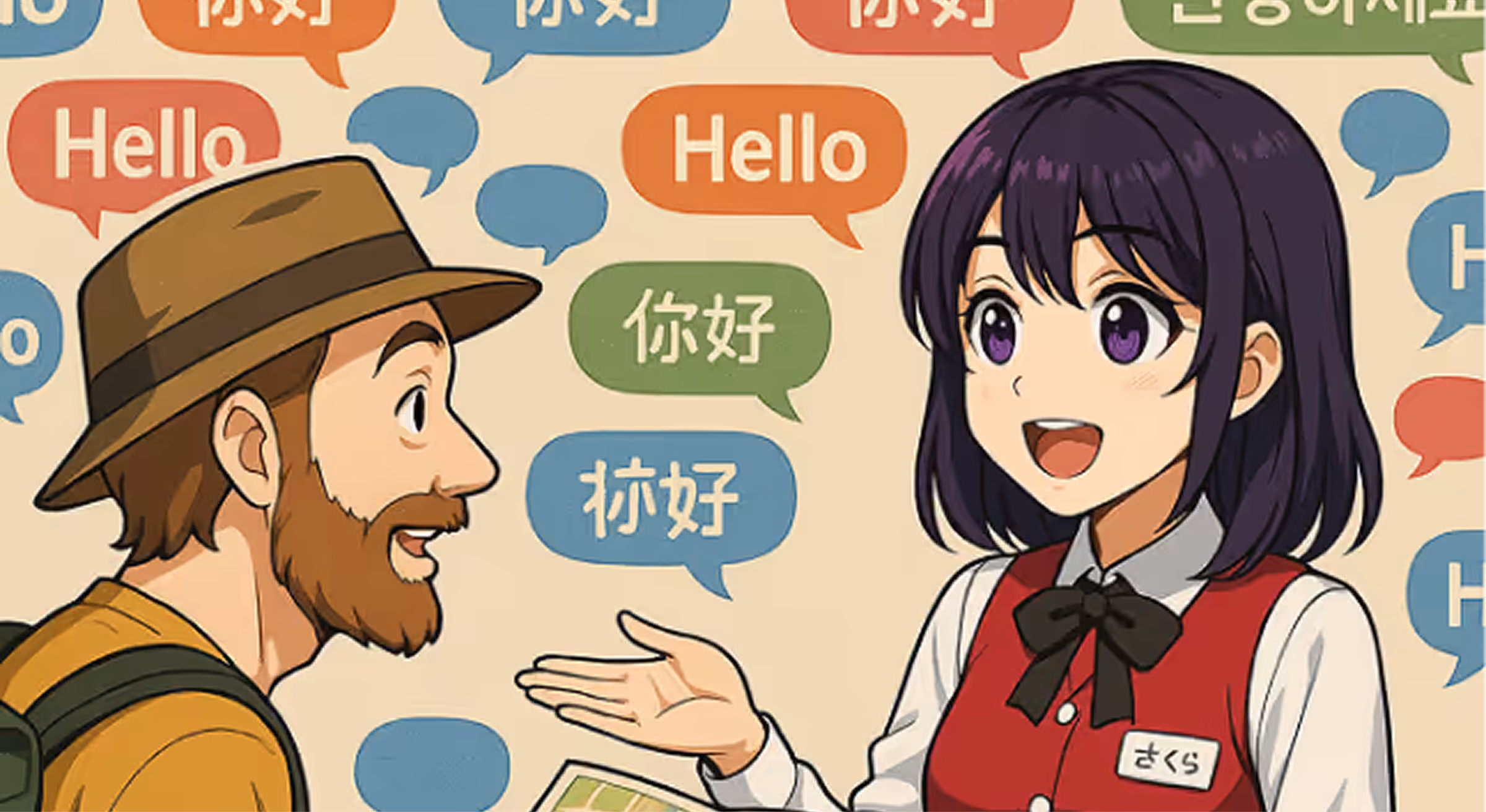 多言語対応もすべてお任せ