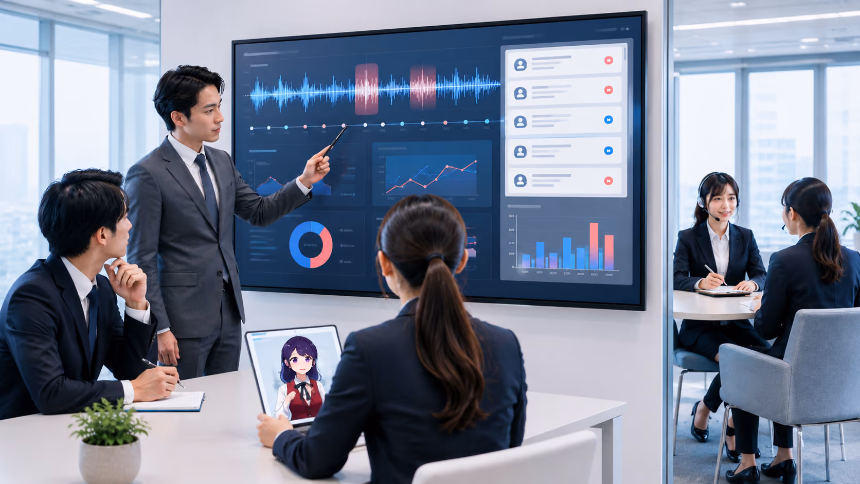会話音声からハラスメントを自動検知