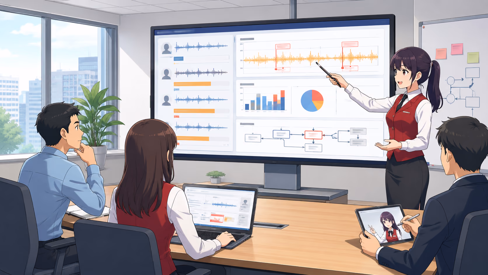 AIとのロープレで社員教育