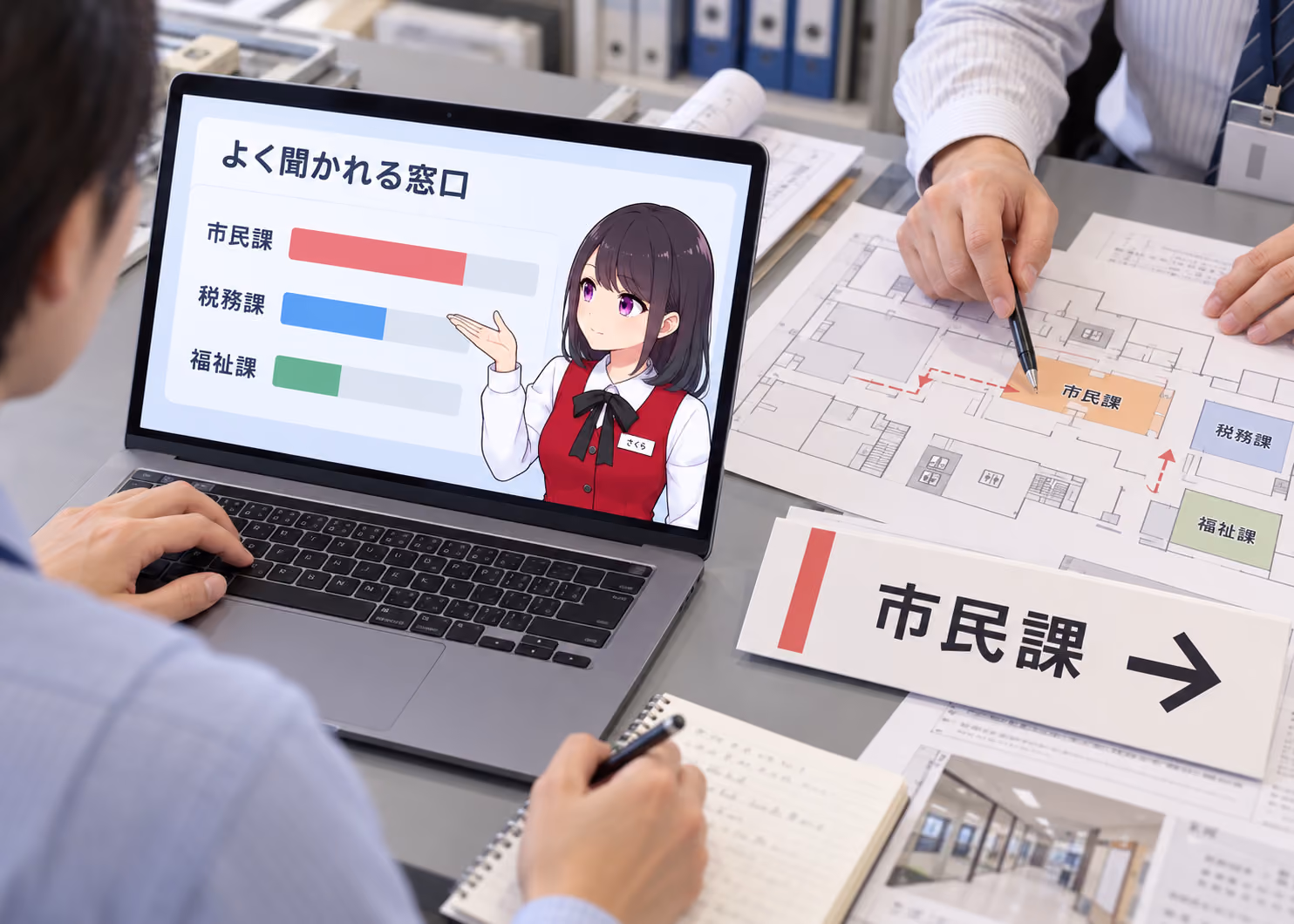 お客様の声が、 サービス改善のヒントに
