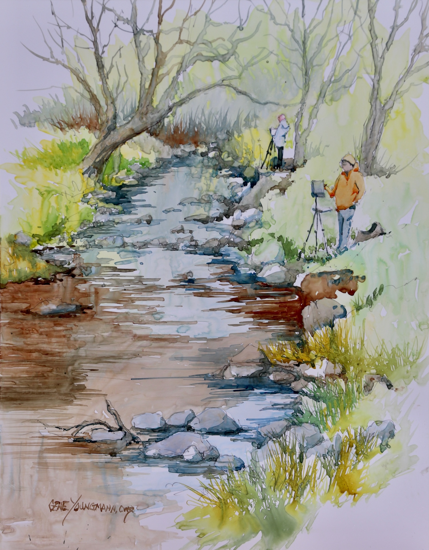Painters Along the Creek