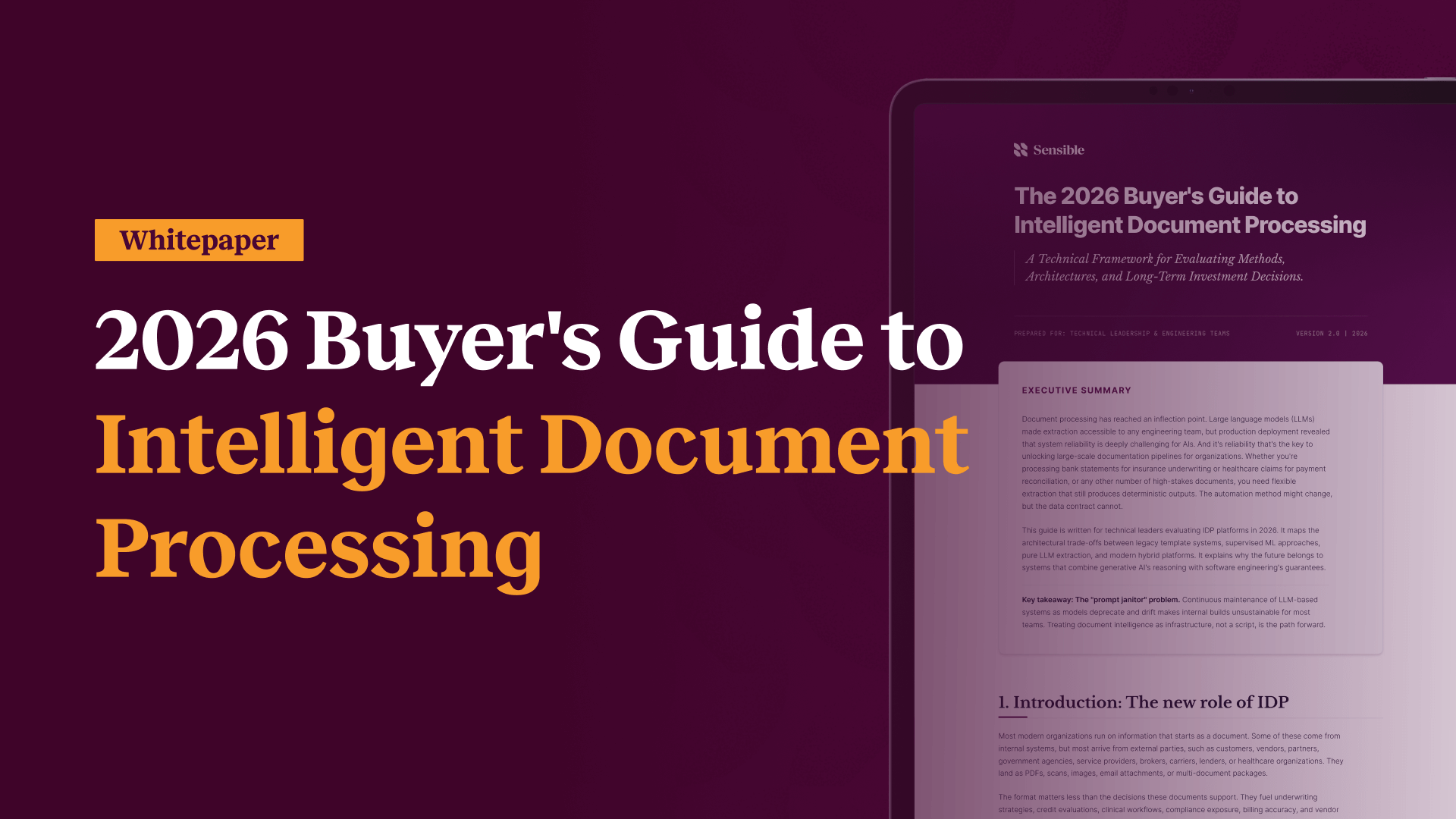 The "prompt janitor" problem: Why hybrid document processing is the future