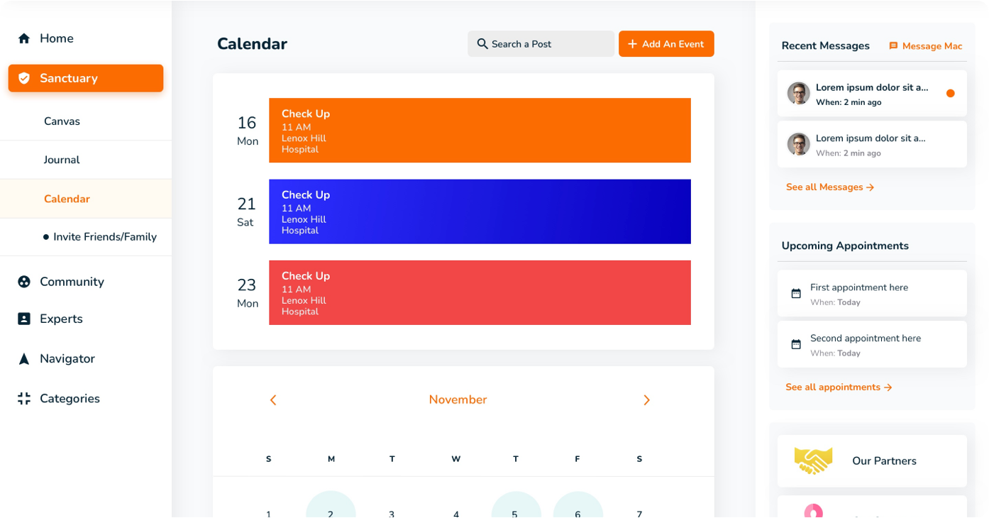 Receive Support from Family/Friends