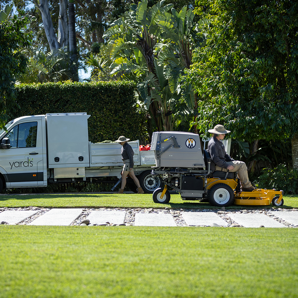 The team at Yards helping out our clients on site