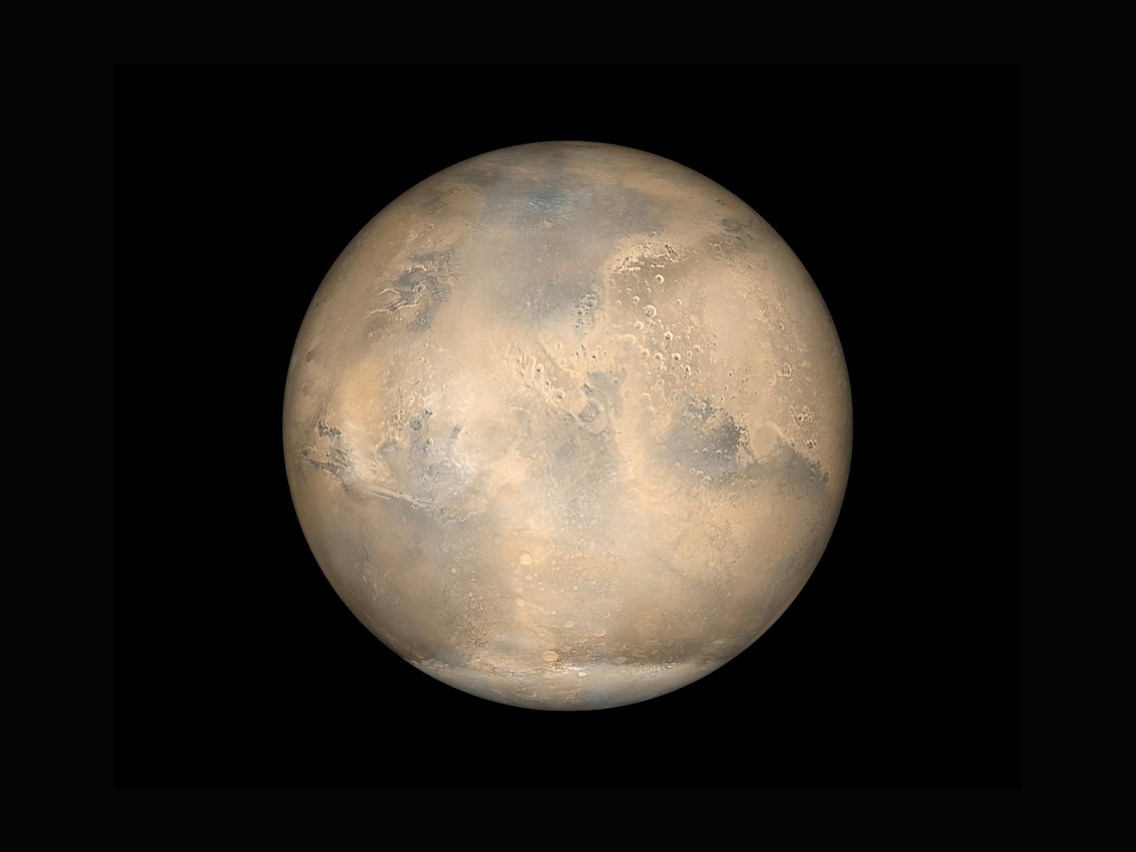 Mars planet against black space representing grit, discipline and inner strength