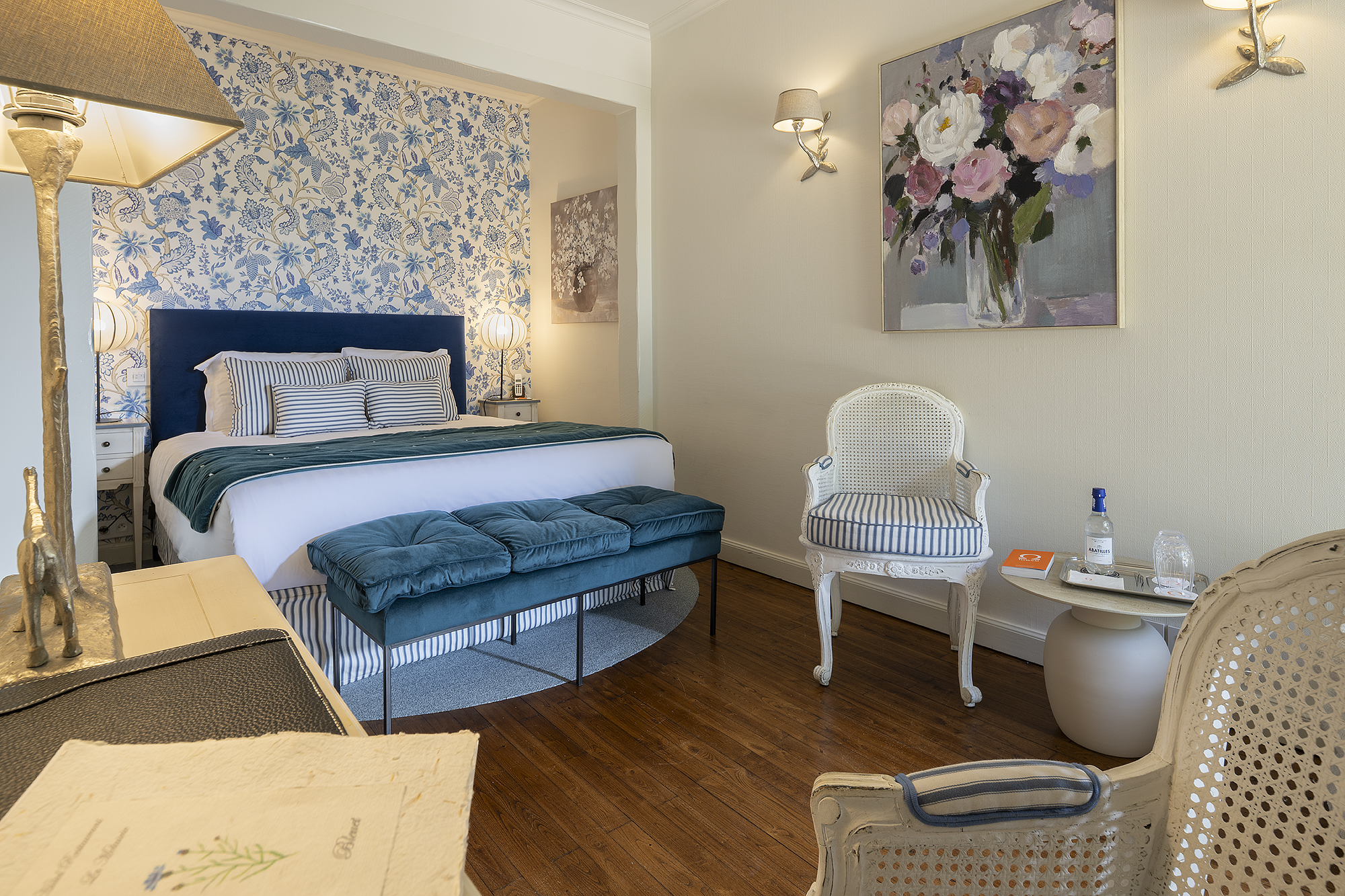 chambre bleuet