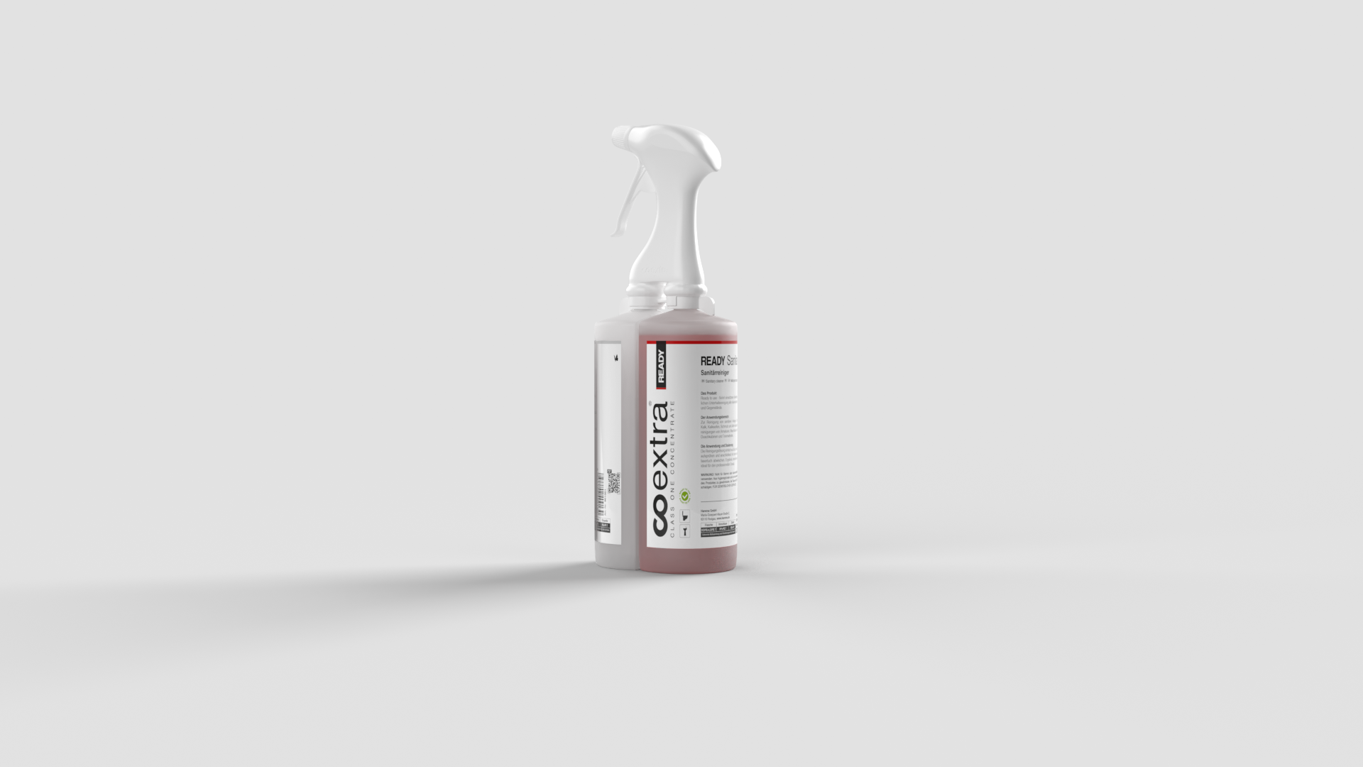 coextra Ready Sanitary Sanitärreiniger Starter-Set, 4 x 330 ml, 2 x Leerflasche, 2 x Sprühkopf