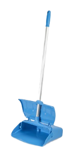 EVObrush Kehrgarnitur, blau, mit Deckel und Rädern