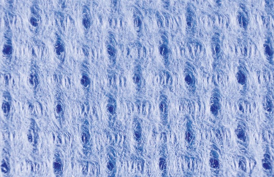 EVOwipe MultiPro - Multiprofessionelles Tuch, 30 x 38 cm, blau, Cellulose/Viskose