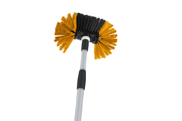 EVObrush Wand- und Deckenbesen, 3 m Teleskopstiel