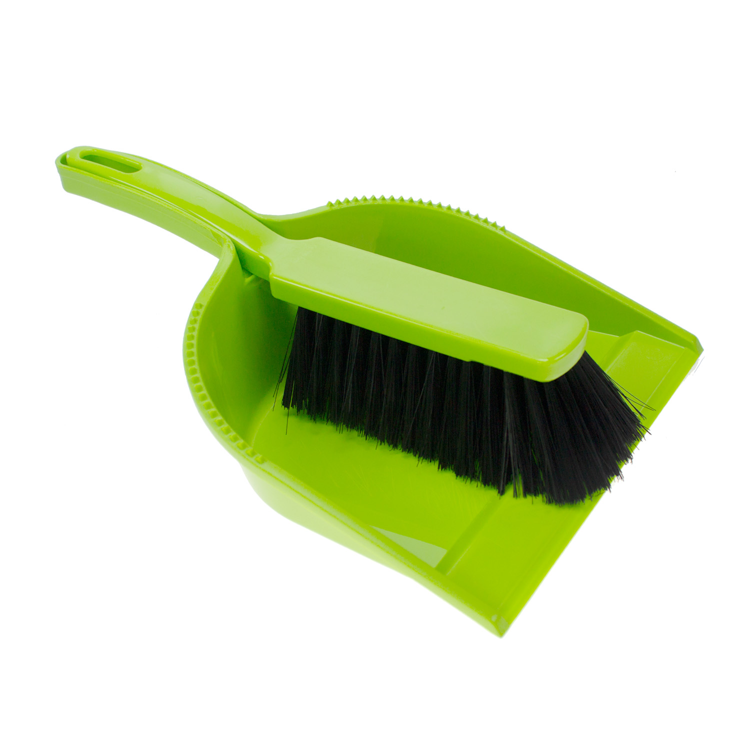 EVObrush Kehrgarnitur, HACCP, grün, schwarze Borsten, Ø 0,25 mm