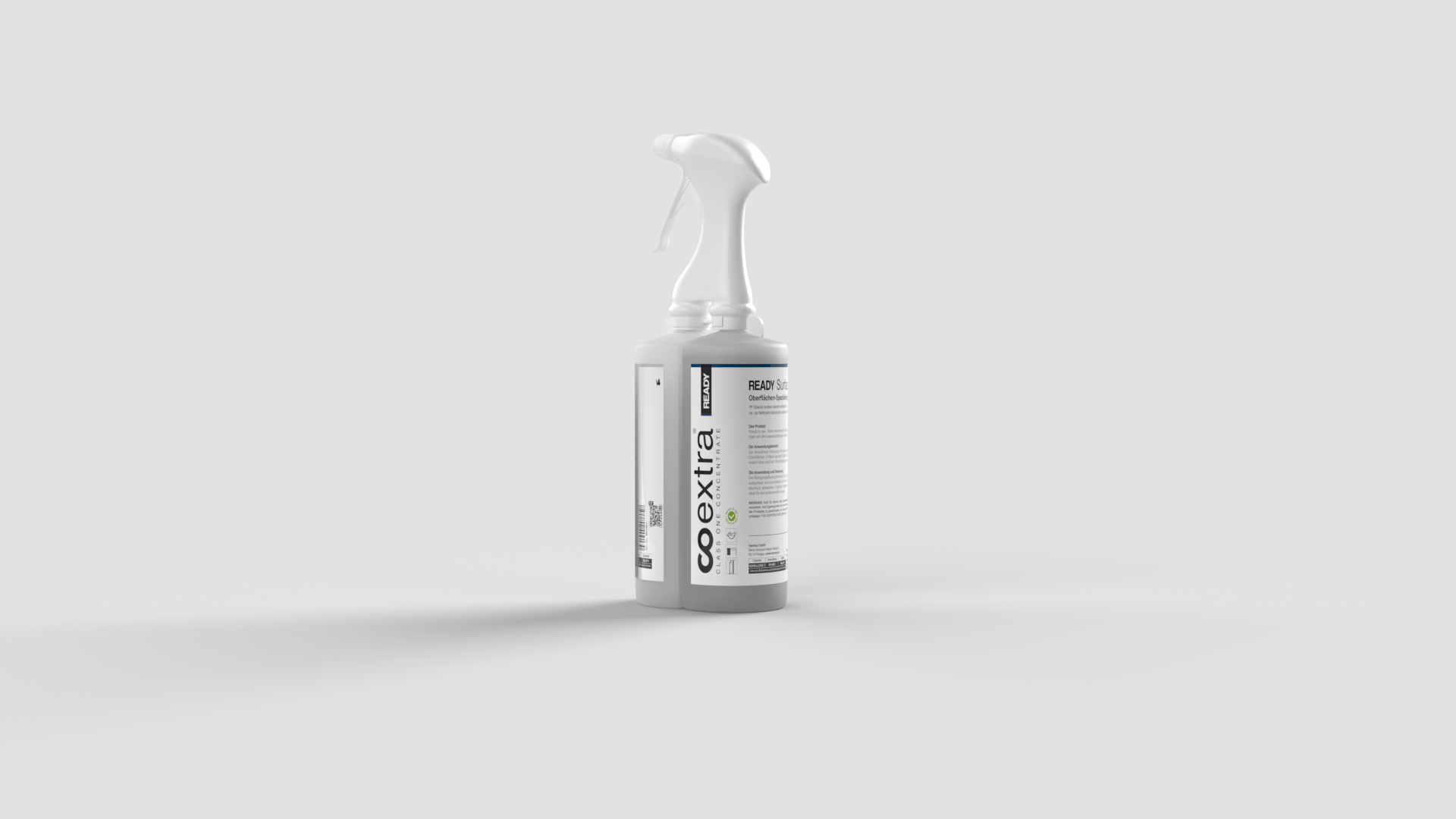 coextra Ready Surface Power Spezialreiniger Starter-Set, 4 x 330 ml, 2 x Leerflasche, 2 x Sprühkopf
