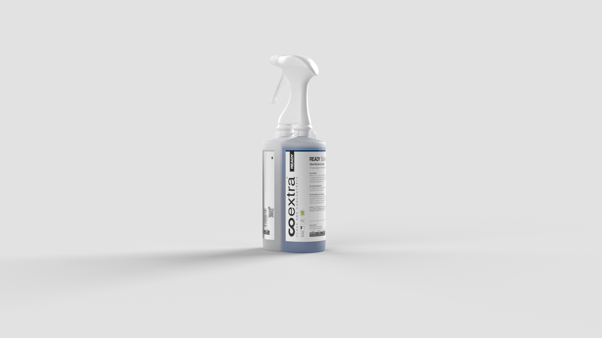 coextra Ready Surface Oberflächenreiniger Starter-Set, 4 x 330 ml, 2 x Leerflasche, 2 x Sprühkopf
