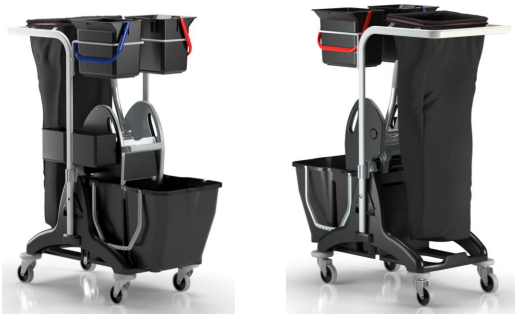 EVOtools Systemwagen 1 eco, 12+18 L