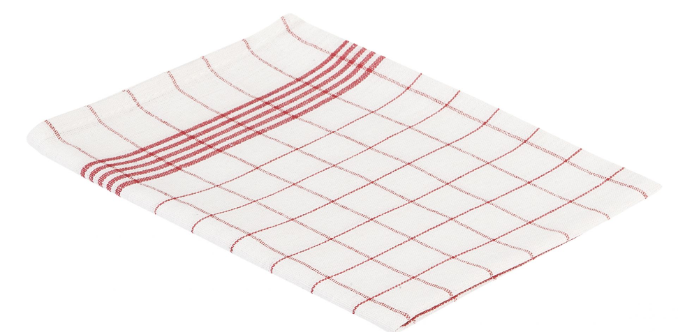 EVOwipe Geschirrtuch, 50 x 70 cm, rot, Halbleinen