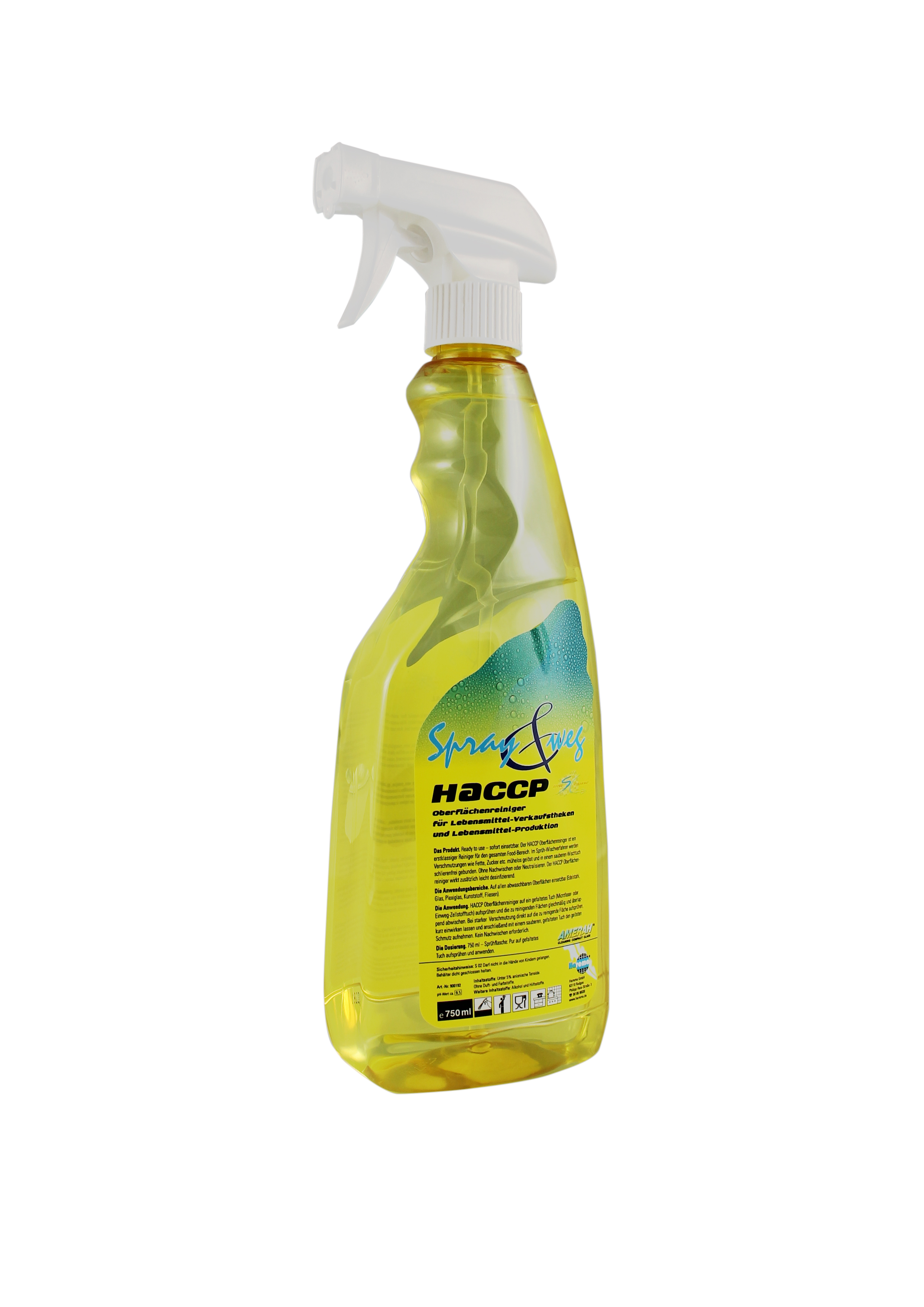 Amerah Spray & Weg HACCP-Reiniger, 750 ml
