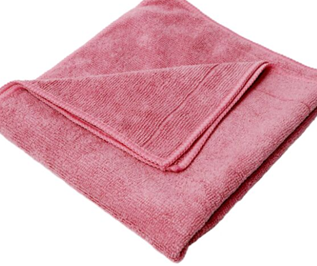 EVOwipe Furore Microfasertuch, 40 x 40 cm, rot, Polyester/Polyamide