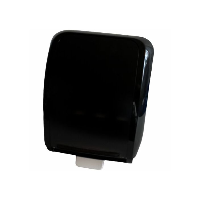 H1 Handtuchpapierspender, schwarz/schwarz, 320 x 430 x 210 mm, AutoCut