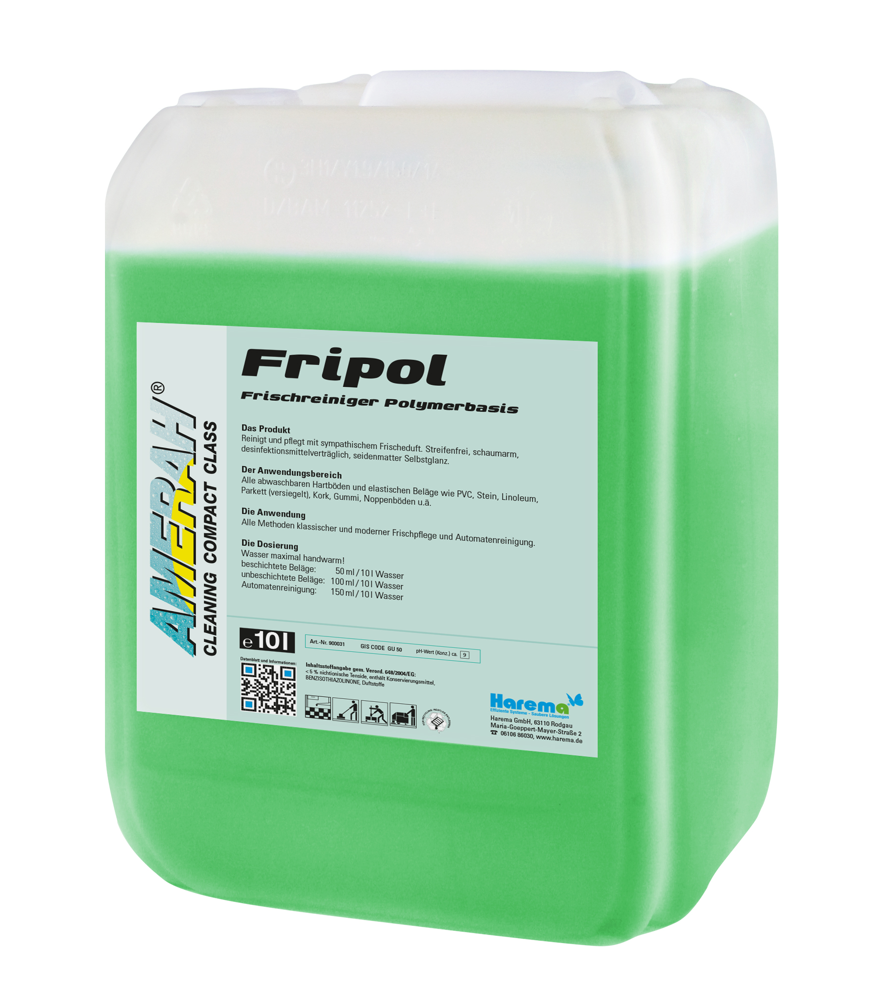 Amerah Fripol Frischreiniger, 10 l, Polymerbasis