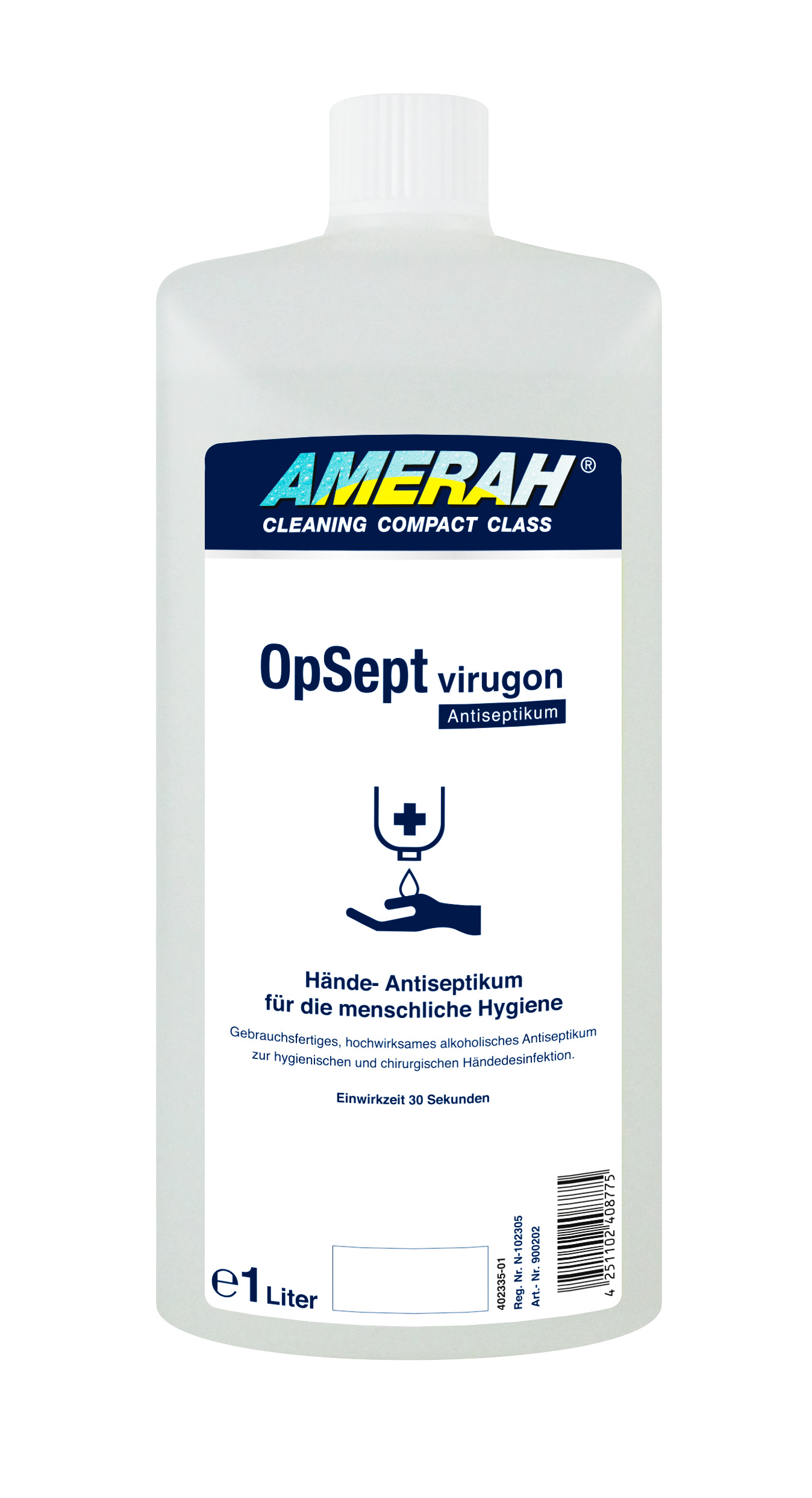 Amerah OpSept Basic Händedesinfektionsmittel, 1 l