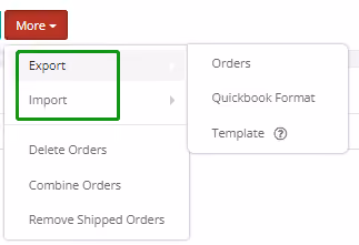 ShipSaving - order template