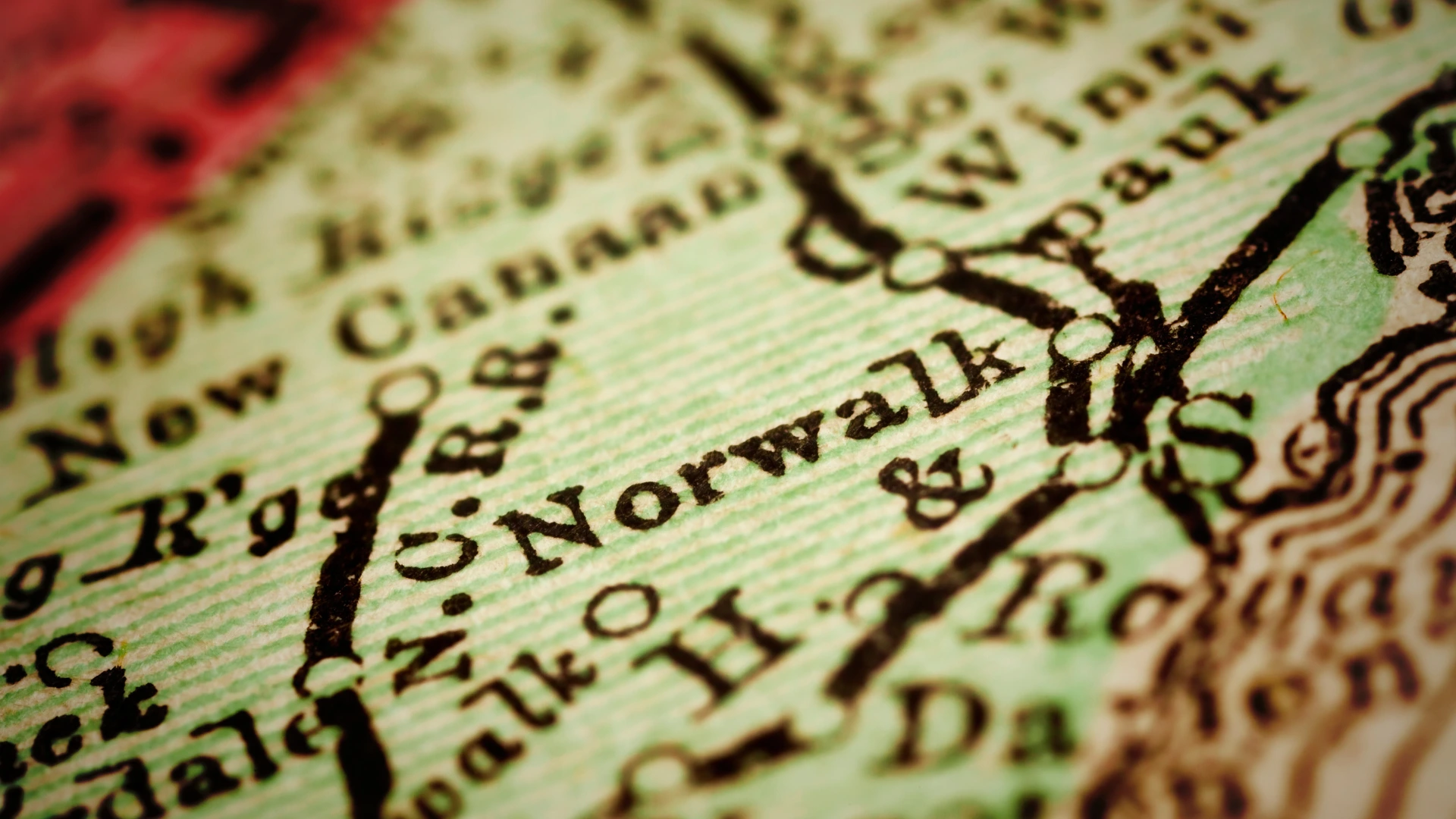 Map with a location pin marking Norwalk California in Los Angeles County