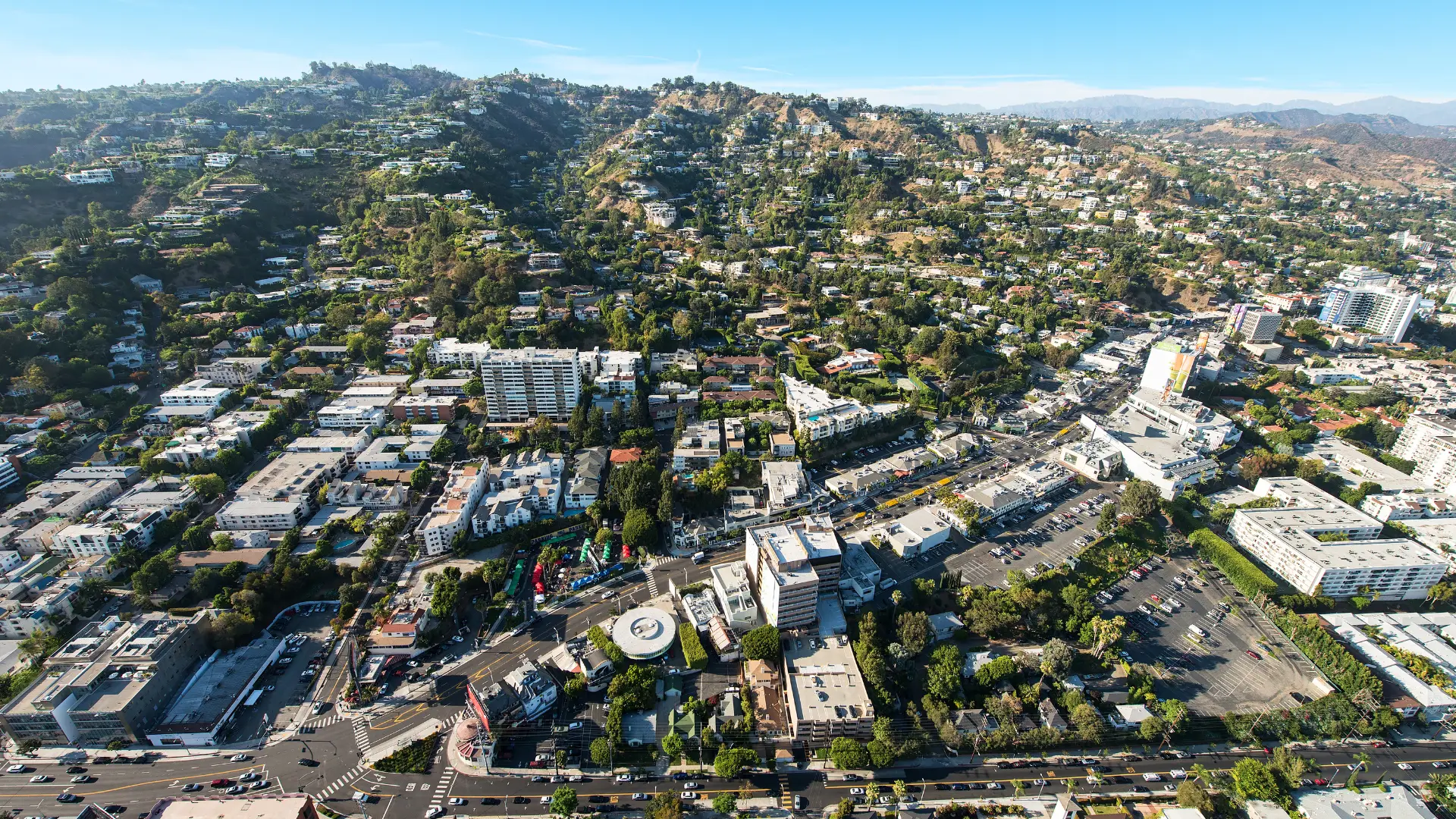 Gardena street scene showing aftermath of traffic collision and emergency response