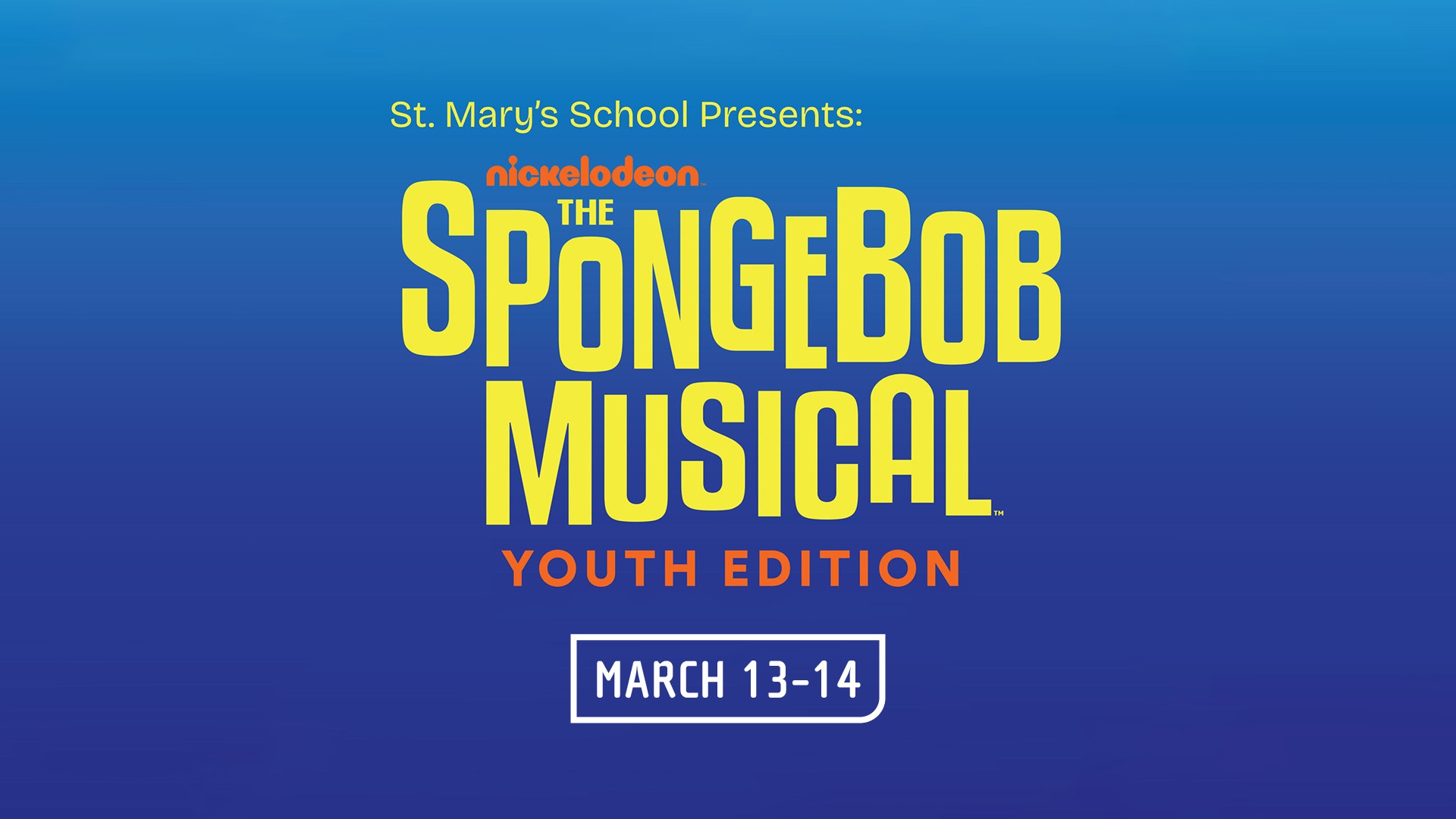 Spongebob the Musical Youth Edition
