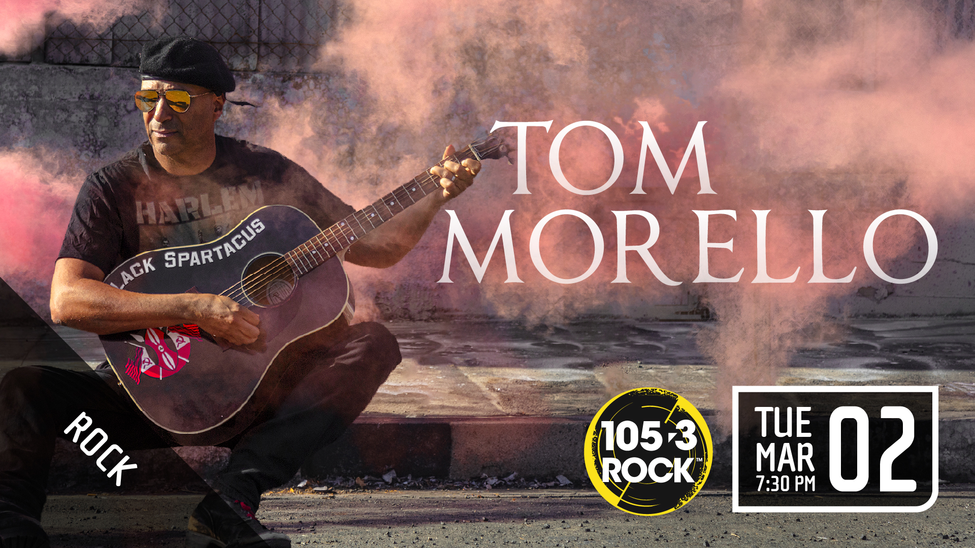 Tom Morello: A Night of Stories & Music