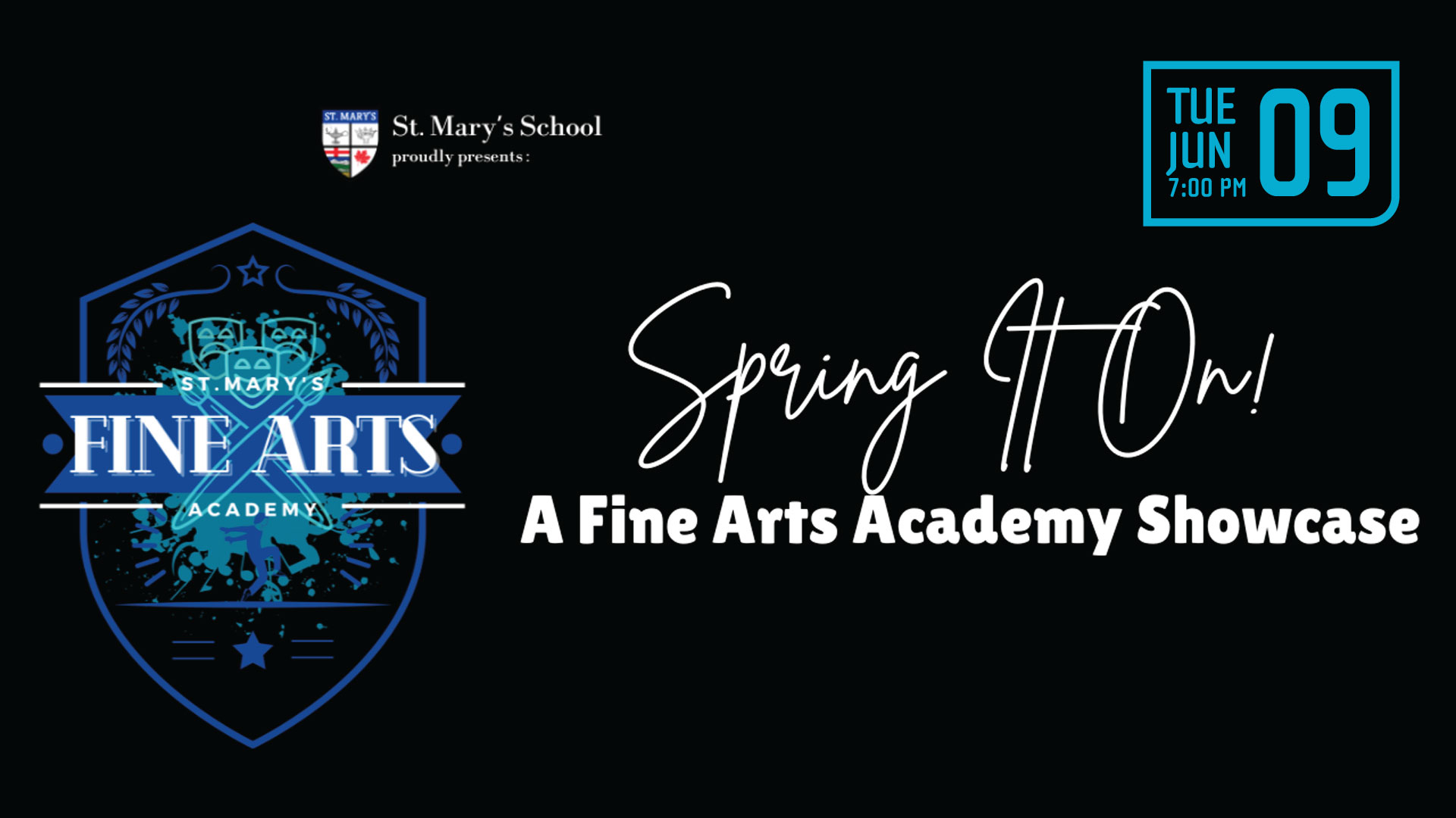 Spring It On! A Fine Arts Academy Showcase