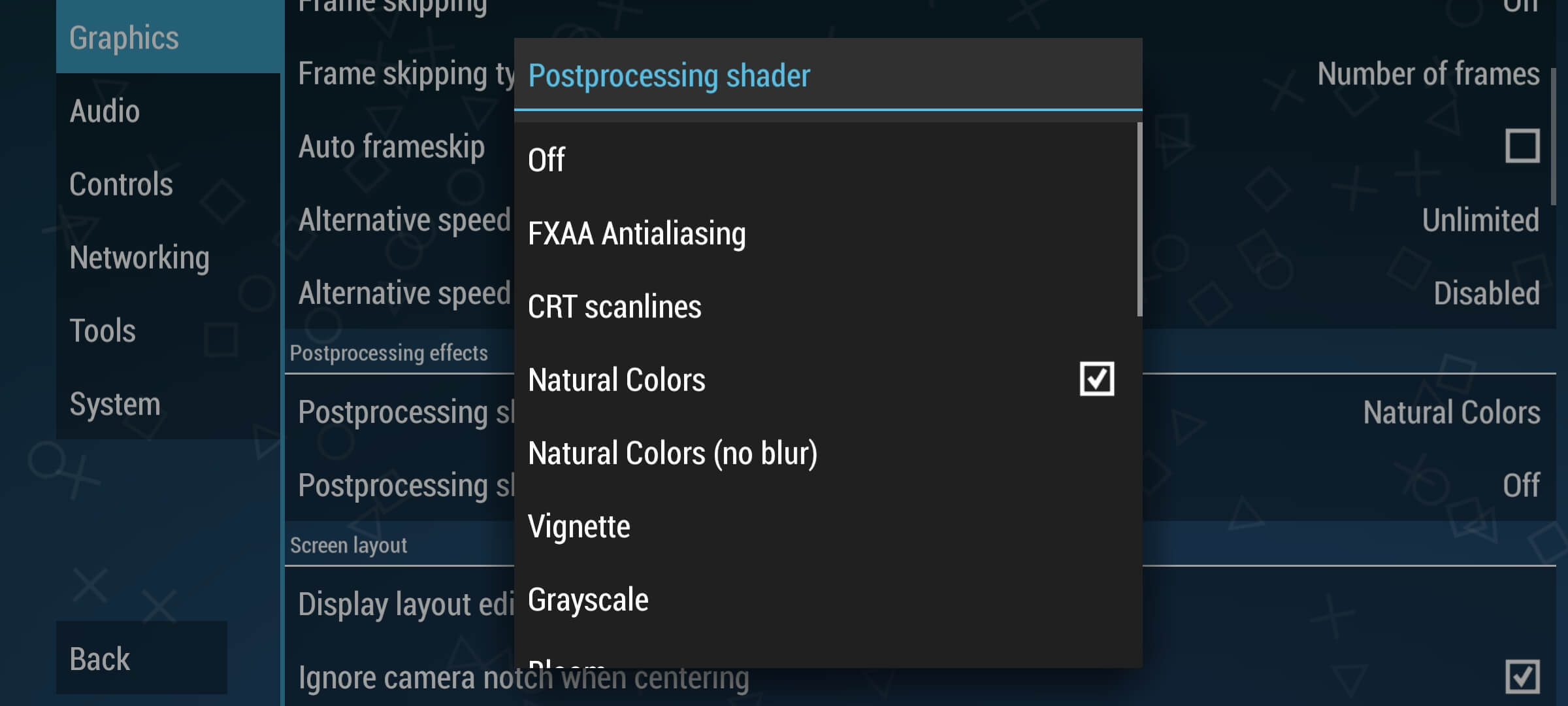 Postprocessing Change shader to Natural colors