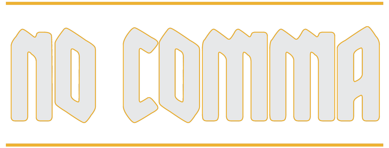 No Comma
