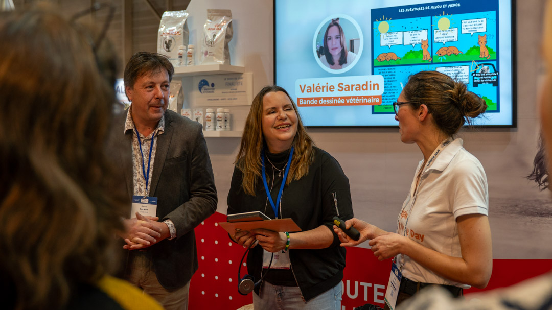 Valérie Saradin, lauréate du Prix des ASV 2025