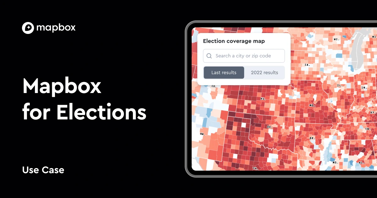 Interactive Election Maps | Mapbox