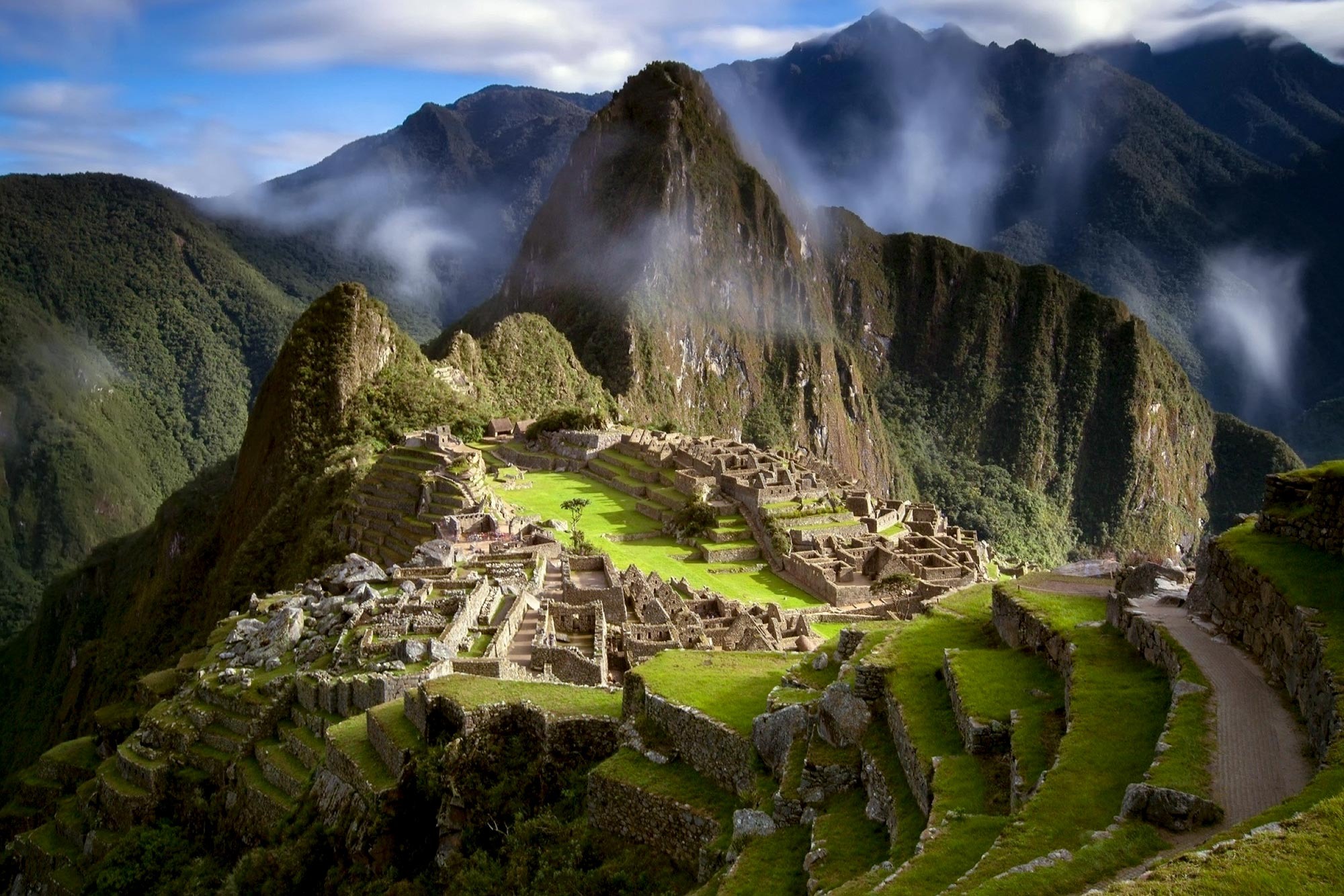 Peru Ruins Machu Picchu