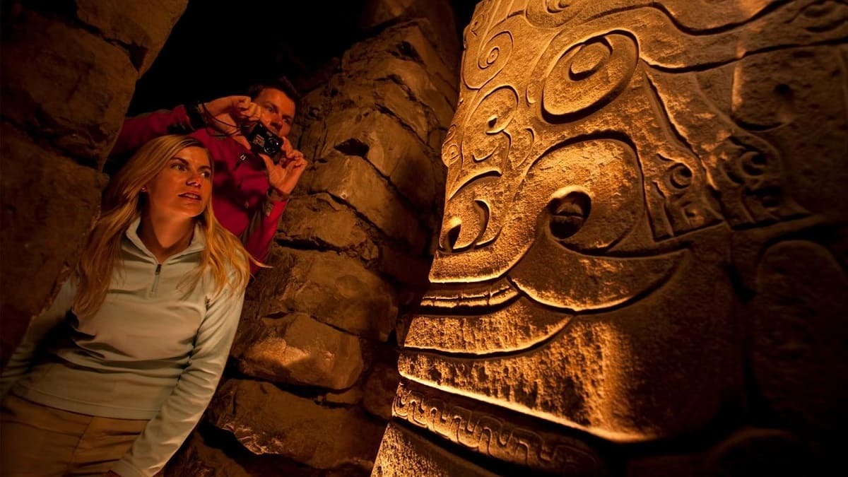 Peru Ruins Chavin De Huantar