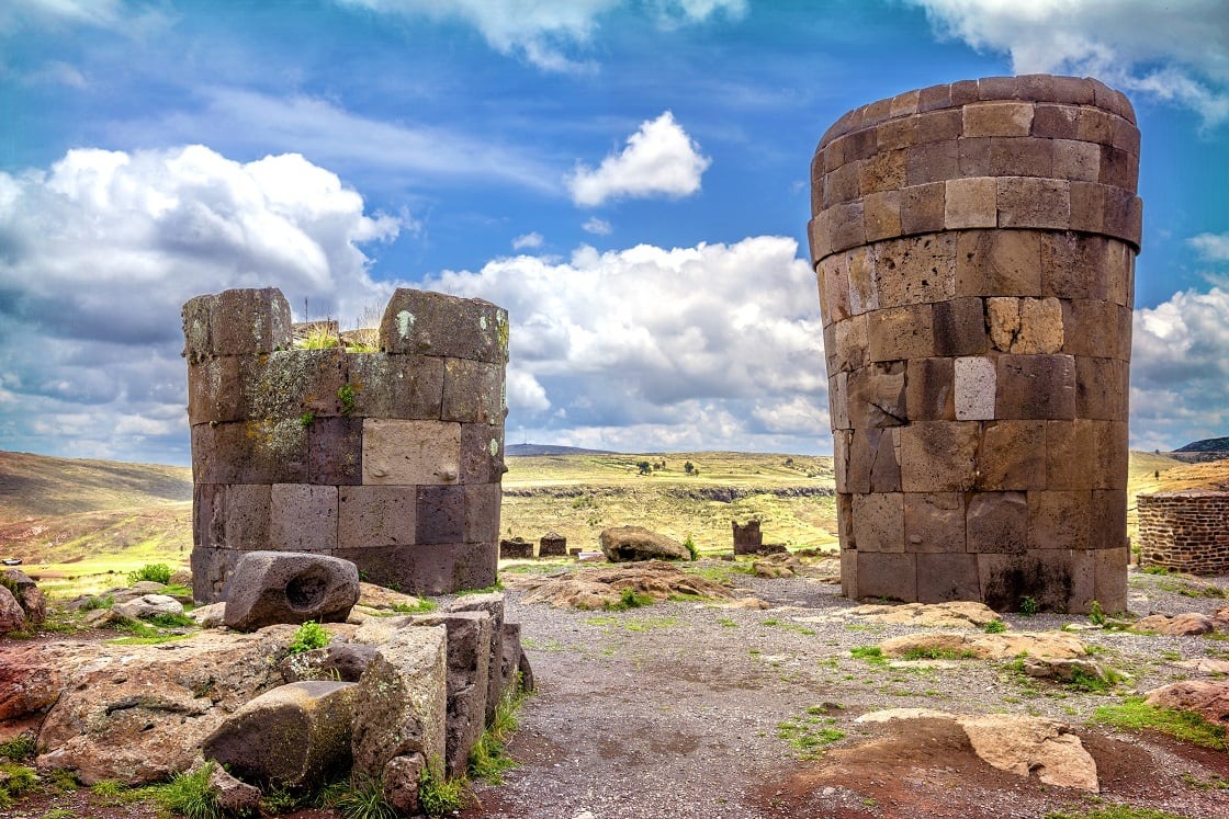 Lake Titicaca Sillustani Ruins