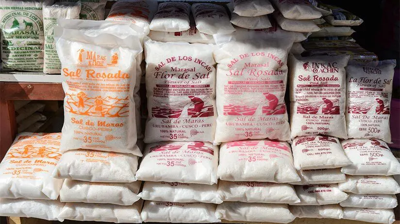 Maras Salt Mines Salt Souvenirs