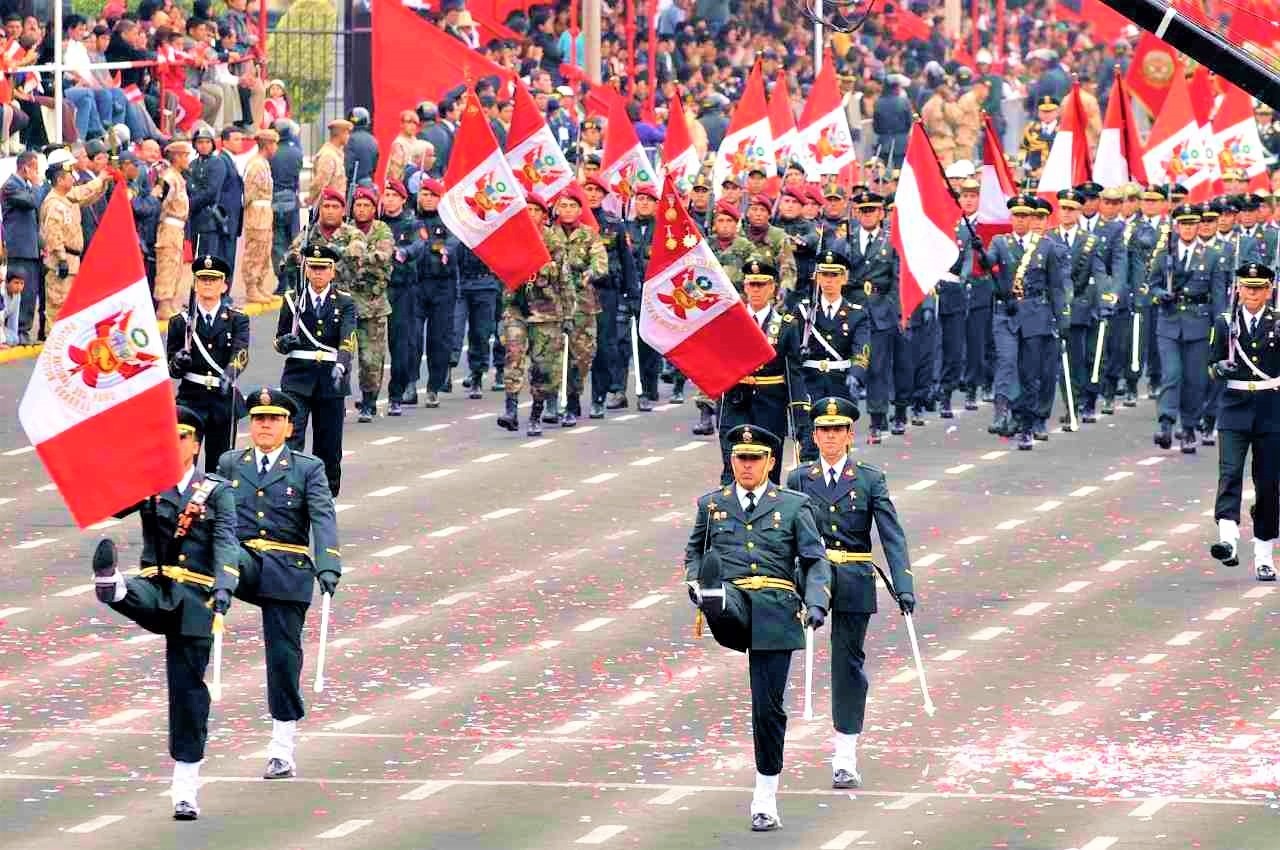Peru In July Peruvian Independence Day