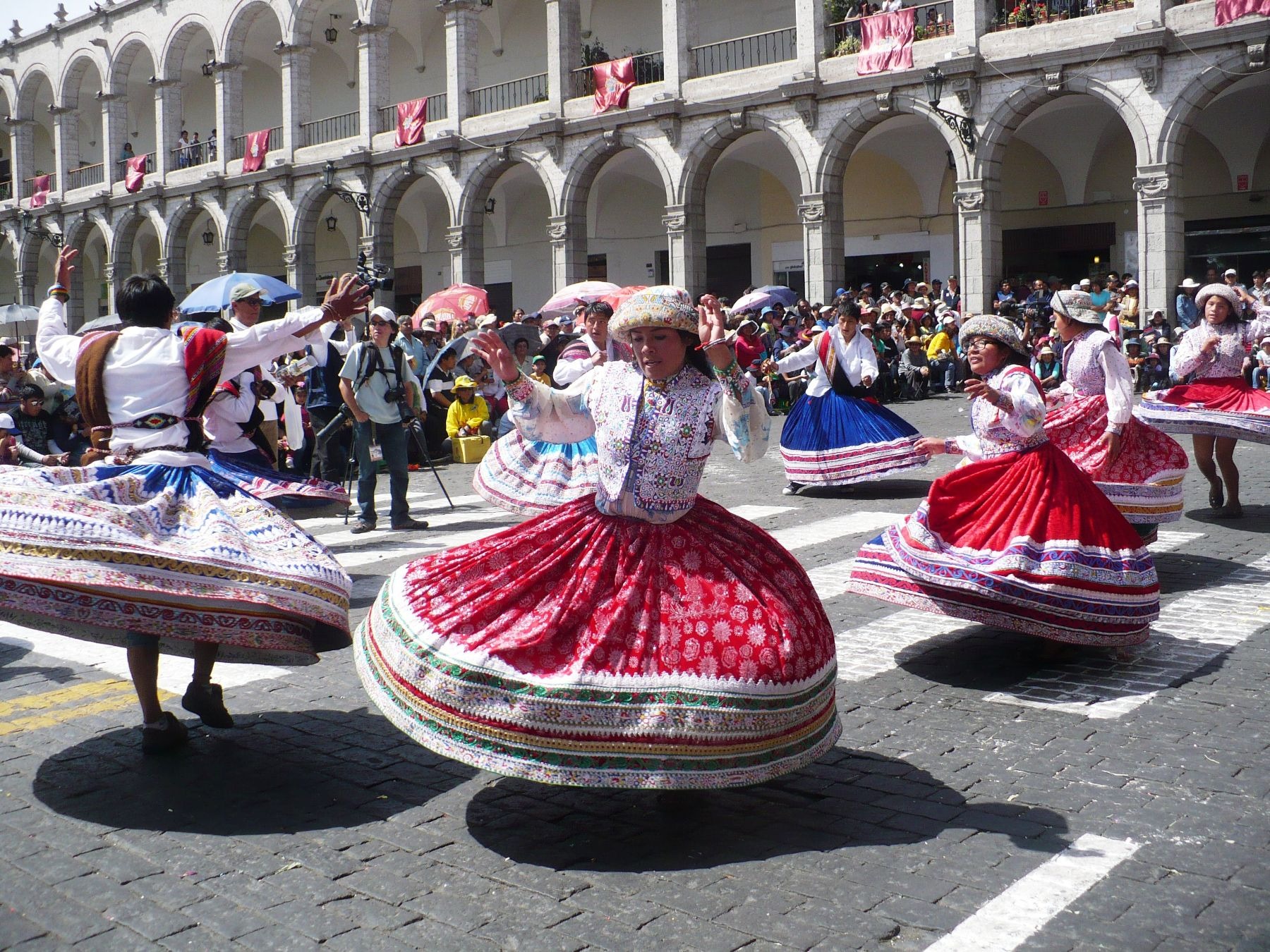 Peru In August Arequipa Festival