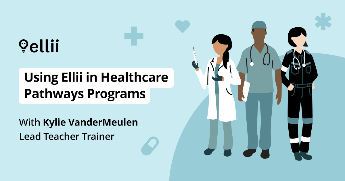 Healthcare Pathways Programs video webinar thumbnail with image of healthcare workers