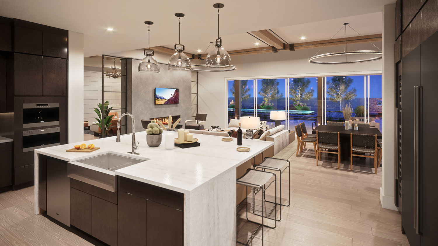 Toll Brothers - Lusitano Ranch Interior Rendering