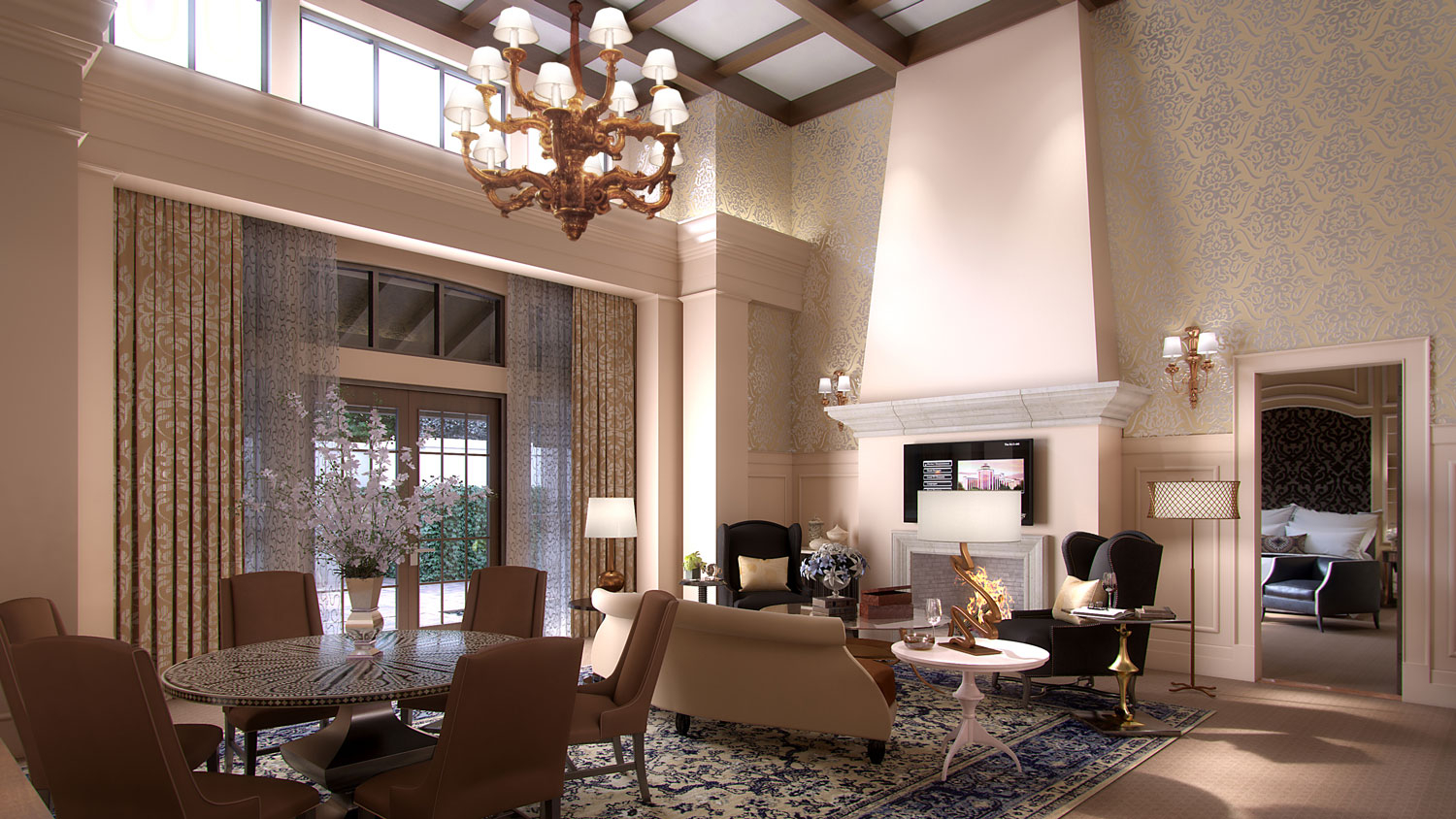 L'Auberge Casino Resort Lake Charles - Villa Suite Rendering