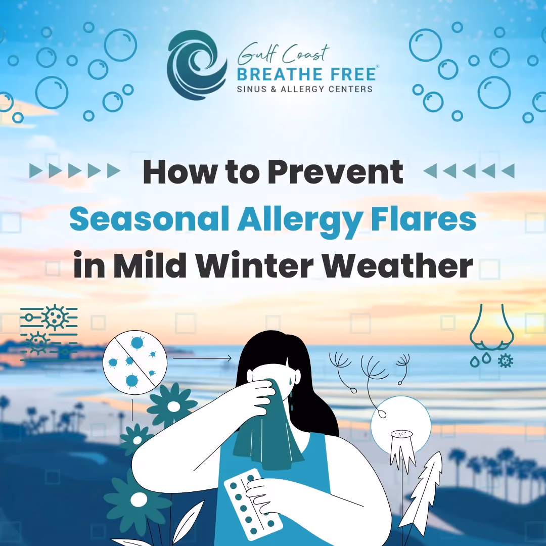How to Prevent Seasonal Allergy Flares in Mild Winter Weather