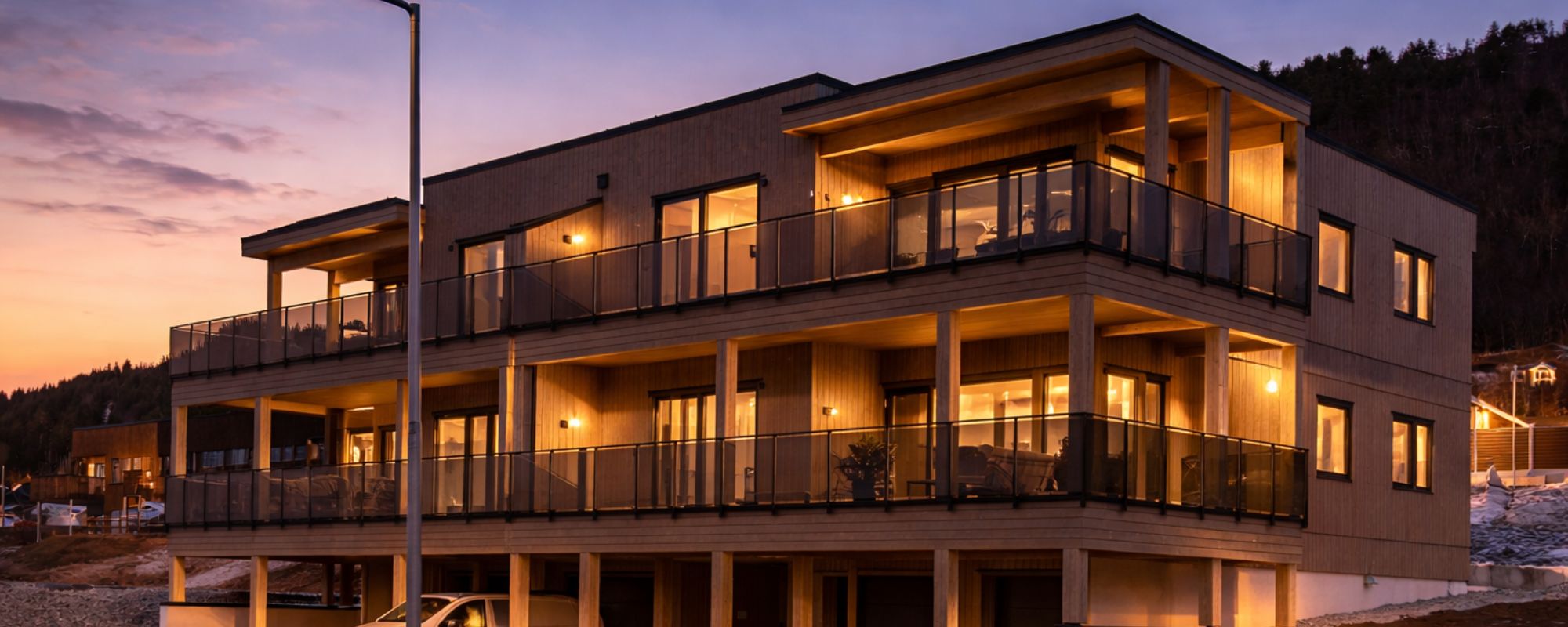 Nybygd leilighet fra Solid Dale Malo